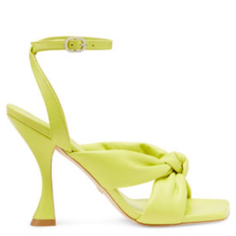 Stuart Weitzman Playa Ankle-Strap 100 Knot Sandal Pistachio green Size 6.5 NIB‎